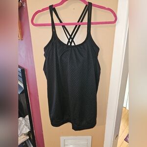 Athleta Hidden Agenda Workout Tank Sz M